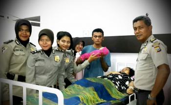 Meski mendekam di sel tahan, wanita di Kampar ini sukses melahirkan
